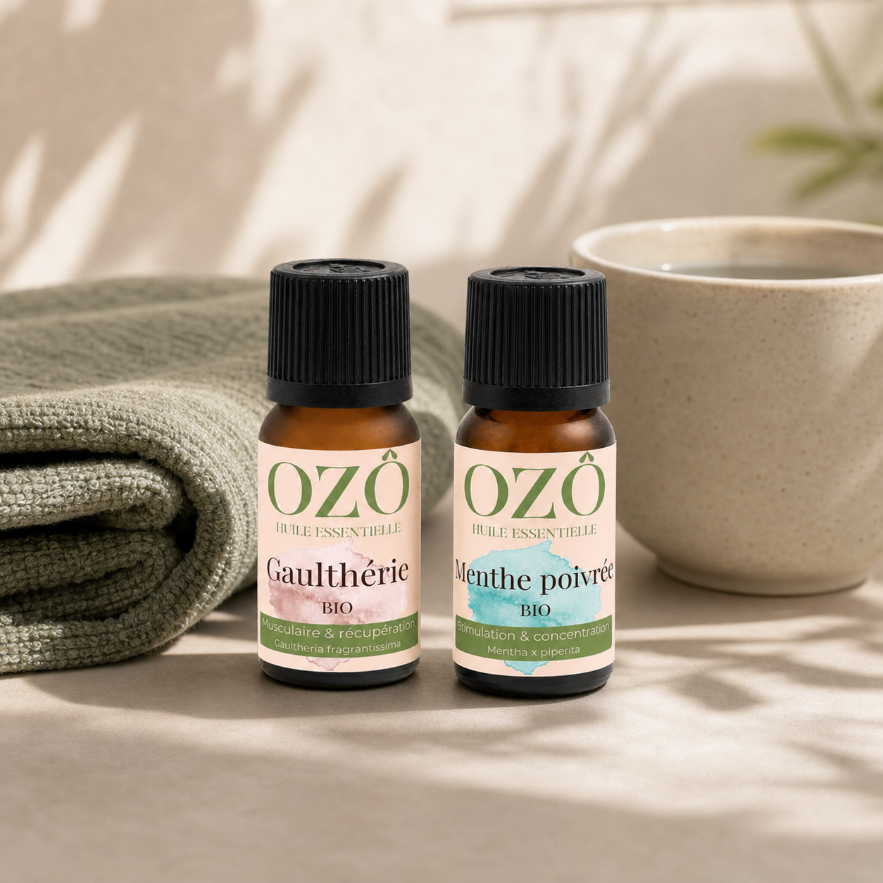 Duo Rituel Actif · huiles essentielles BIO
