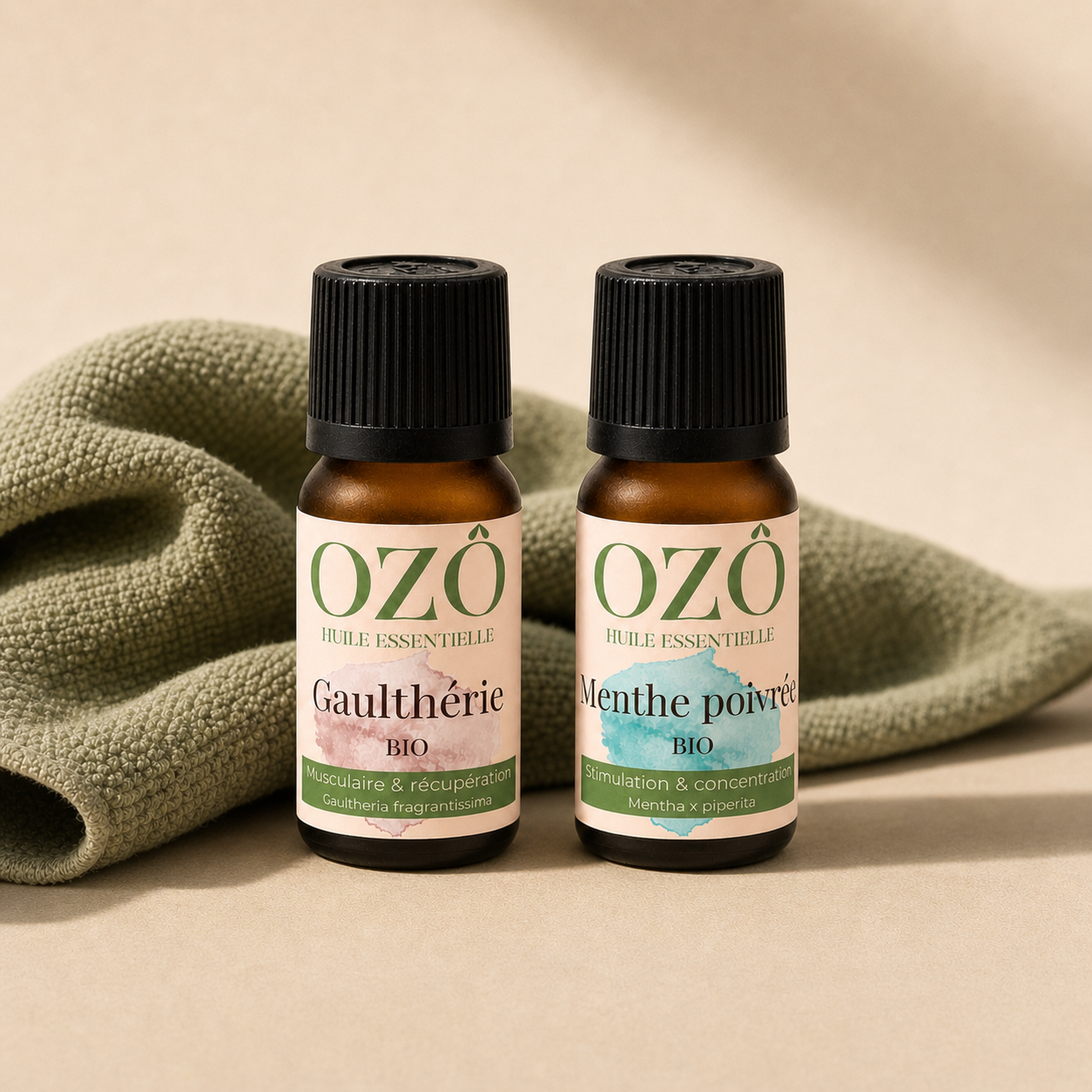 Duo Rituel Actif · huiles essentielles BIO