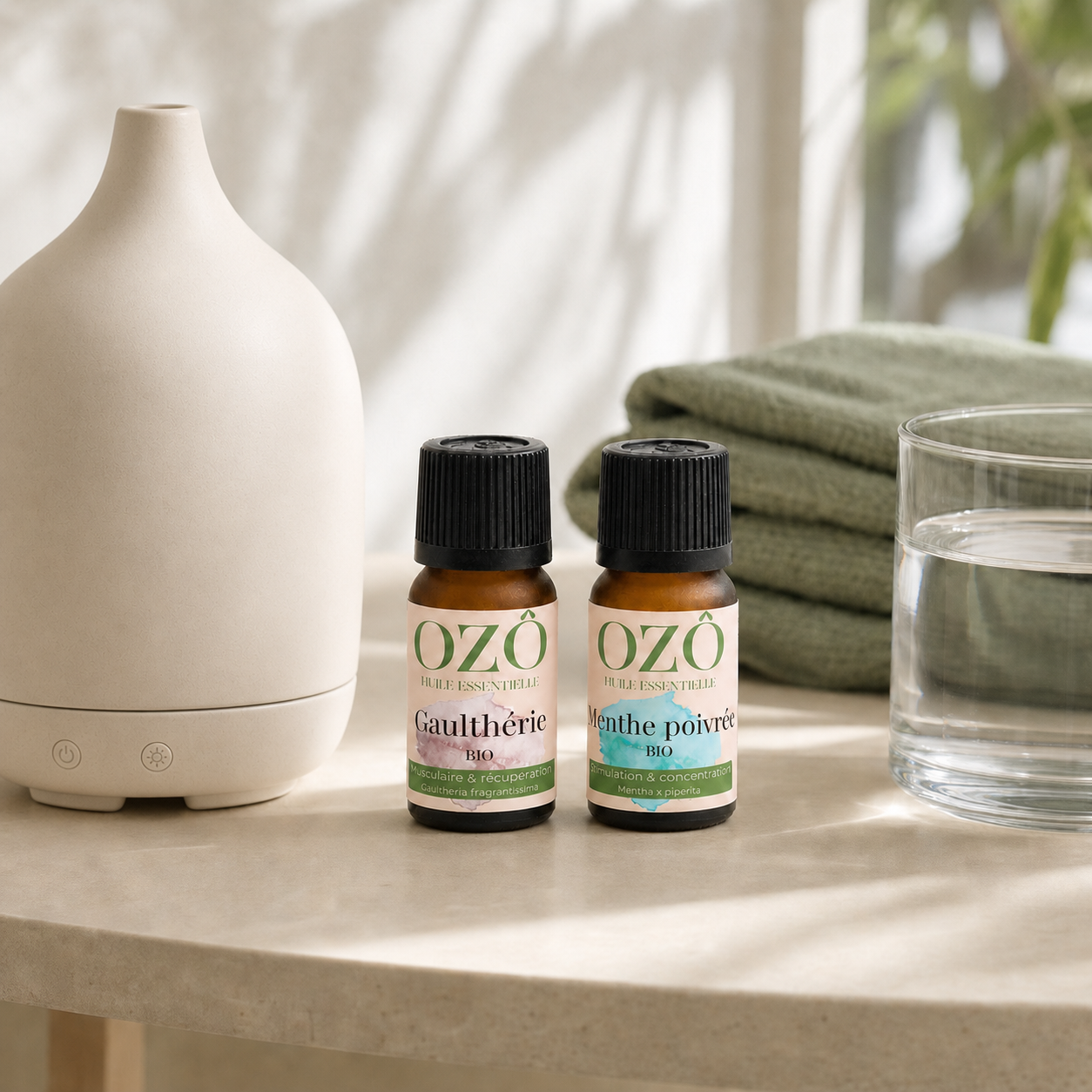 Duo Rituel Actif · huiles essentielles BIO
