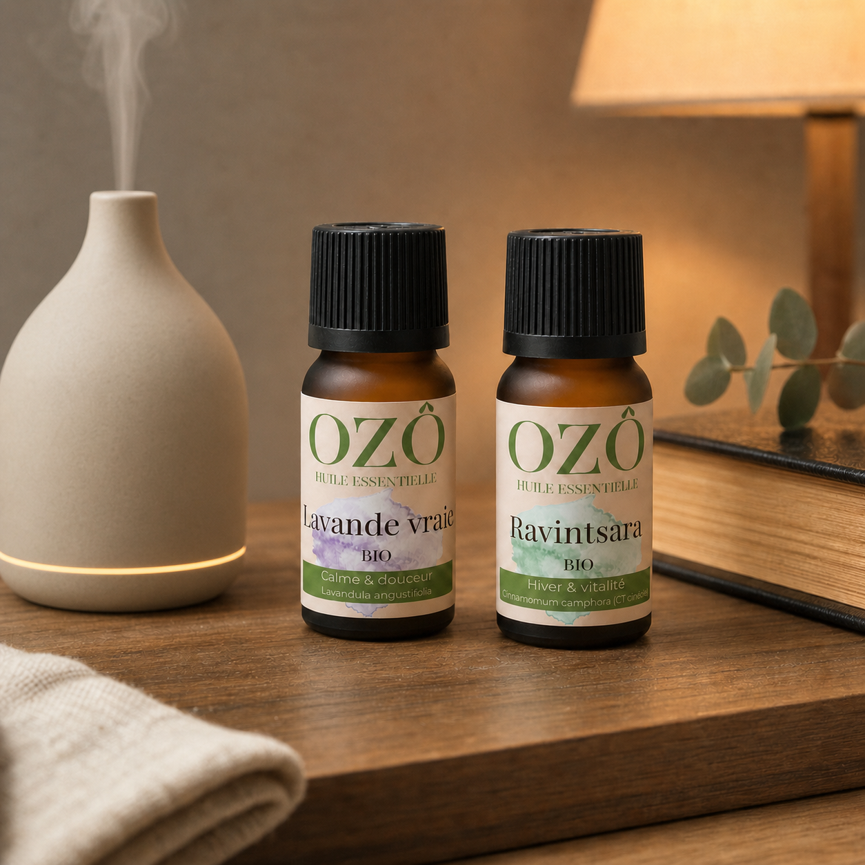 Duo Rituel du Soir · huiles essentielles BIO